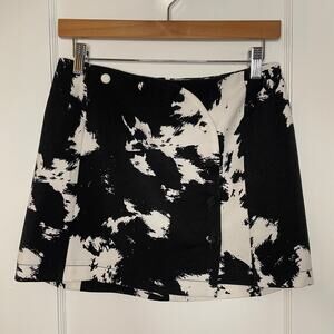 Urban outfitters cow print mini shirt size M